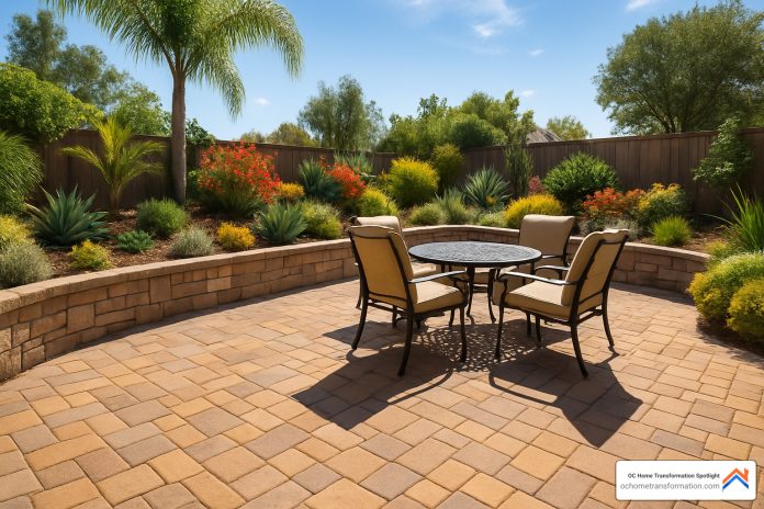 Backyard landscaping Orange County