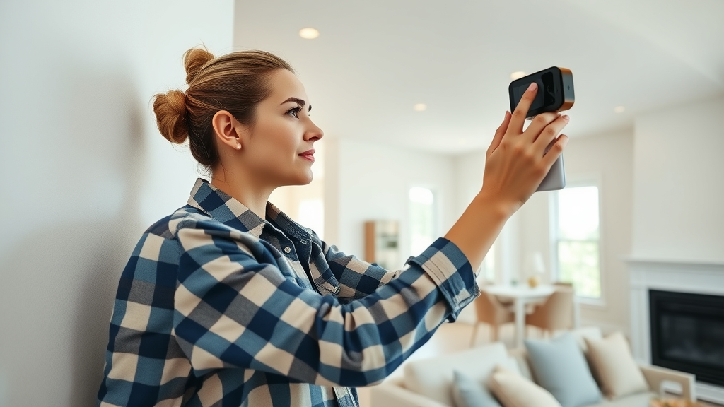 Electrical contractor installing smart lighting in Irvine home