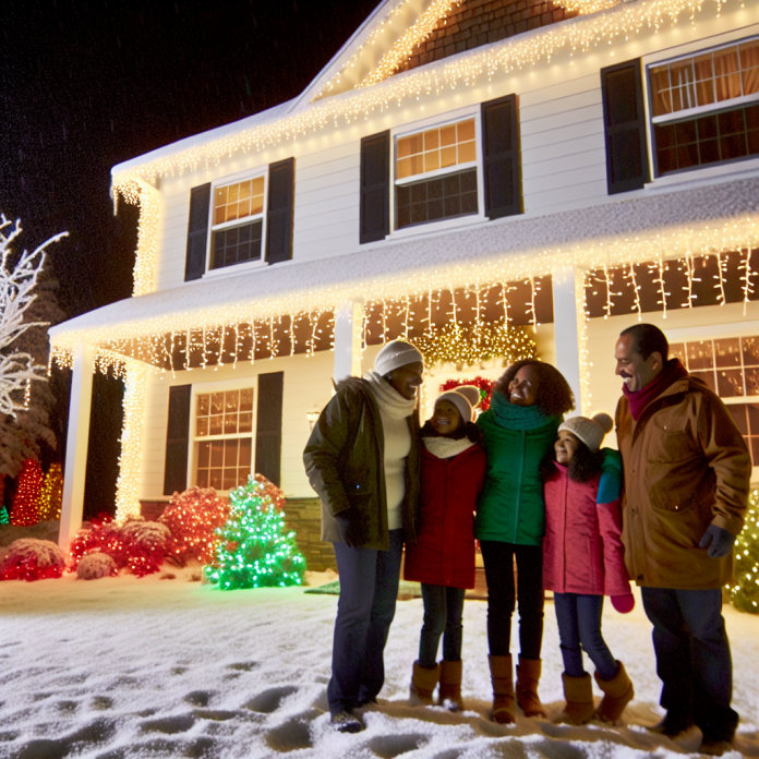 Professional Christmas Light Installation—OC Home Transformation