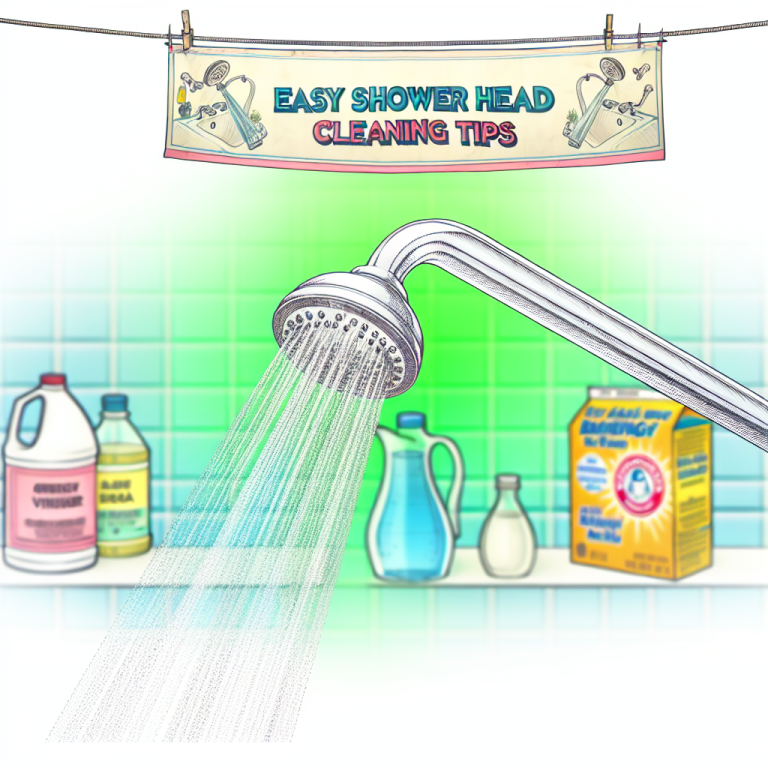 Clean Shower Head: A Simple Guide for Homeowners