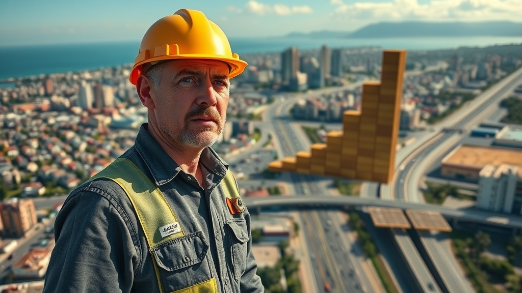 orange county city aerial with contractor reviewing rising ad costs and digital threats