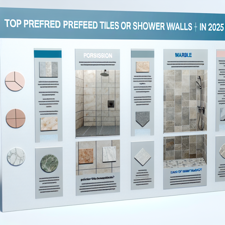Best Tile for Shower Walls in 2025: A Complete Guide